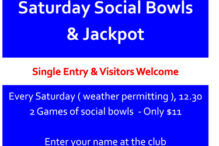 Saturday Social Bowls & Jackpot